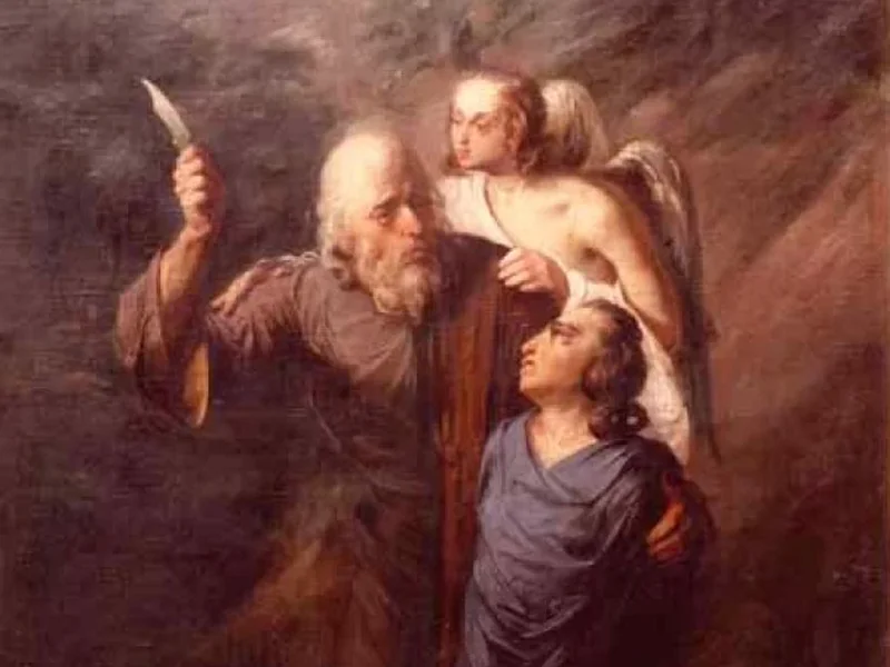 1832-Đura Jakšić - Il sacrificio di Abramo, 1854